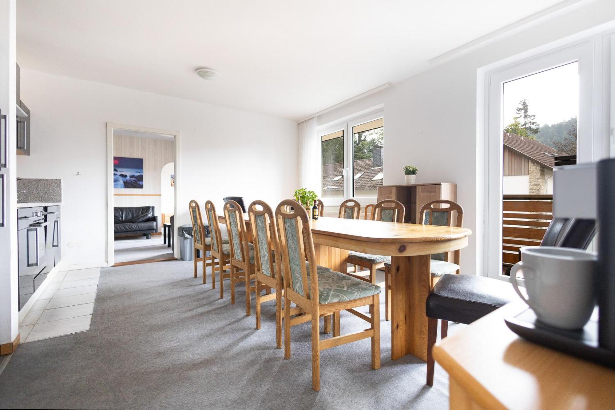 Apartmenthaus Am Waldrand- Kueche - Fruehstueck - Balkon Wildemann Ngoại thất bức ảnh