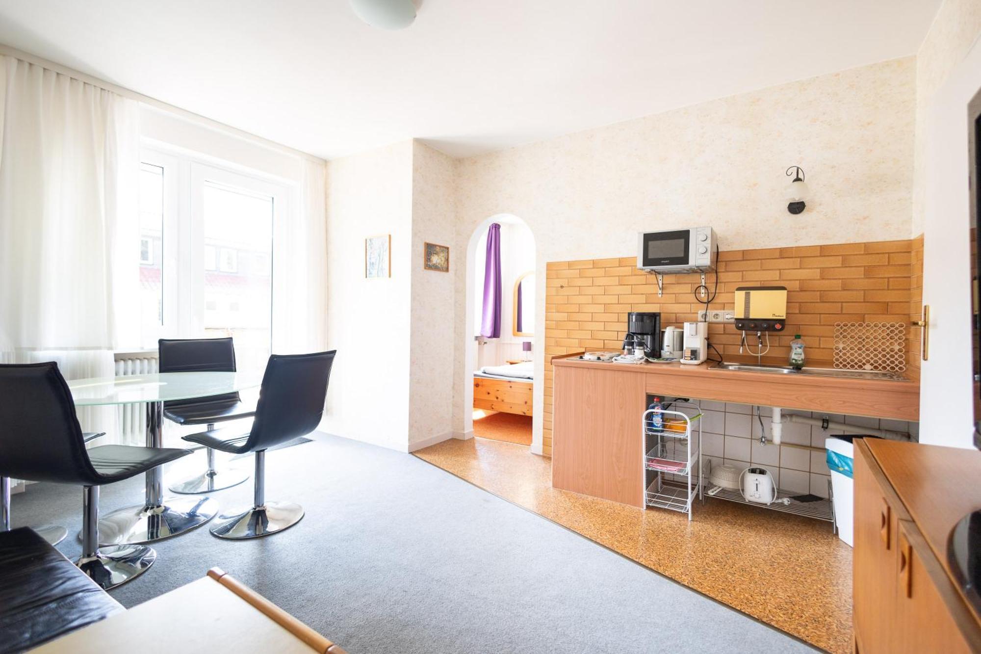 Apartmenthaus Am Waldrand- Kueche - Fruehstueck - Balkon Wildemann Ngoại thất bức ảnh